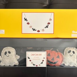 Candy Corn Lane Halloween Garland
